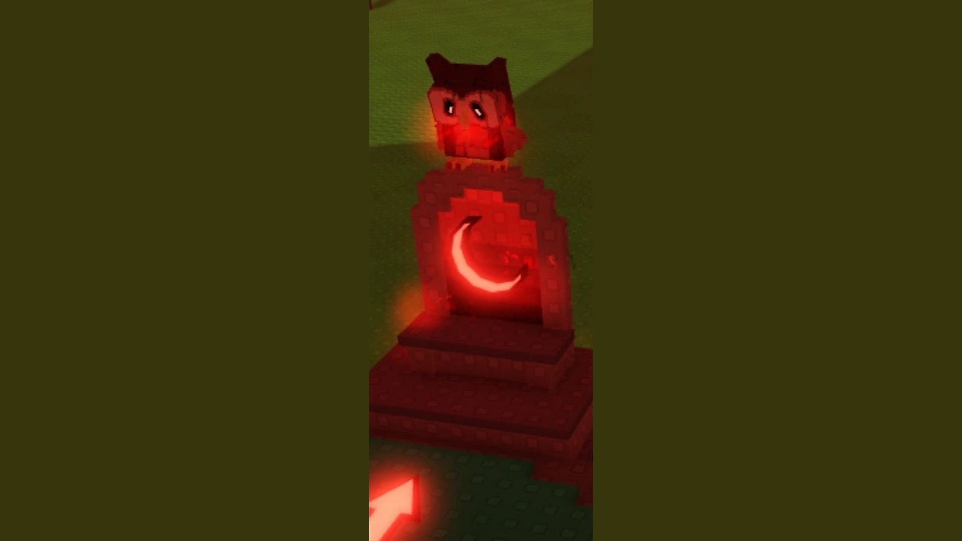 The Shop appears beside the big owl (Image via Grow a Garden Wiki)